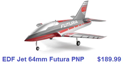fms EDF jet 64mm futura PNP